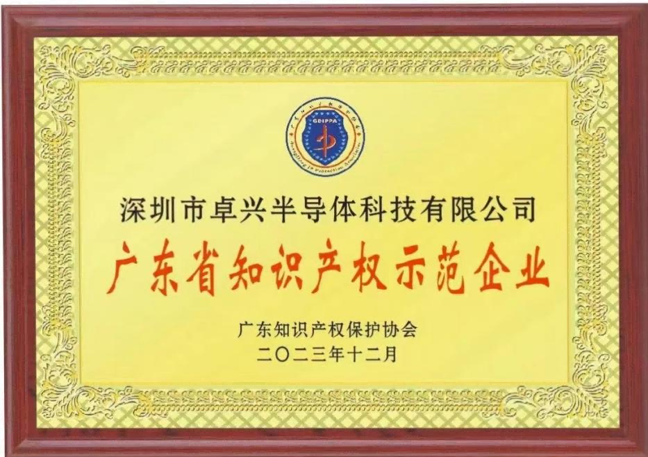 重磅榮譽丨卓興半導體榮獲兩大知識產權省級榮譽